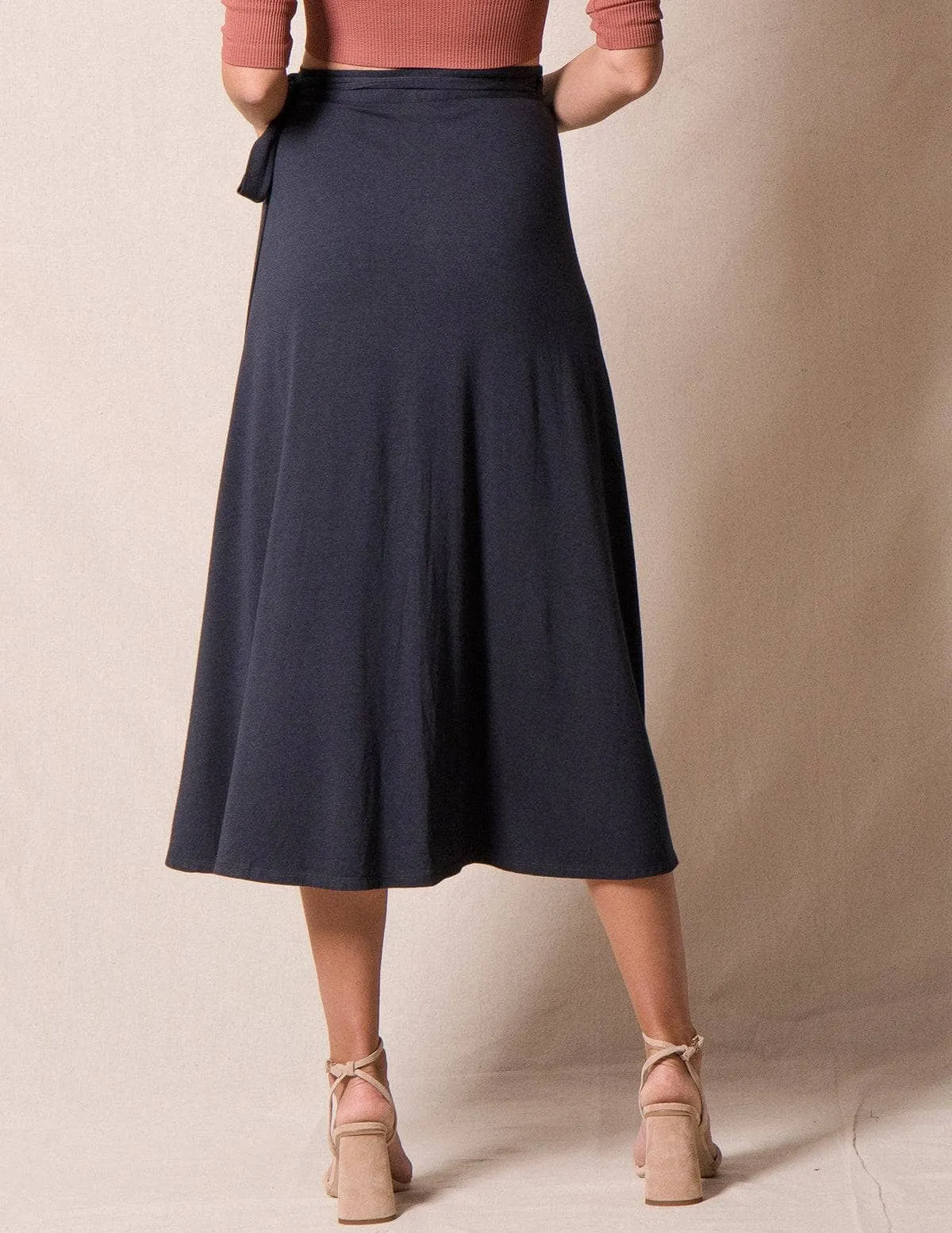 Bamboo / Organic Cotton Wrap Skirt