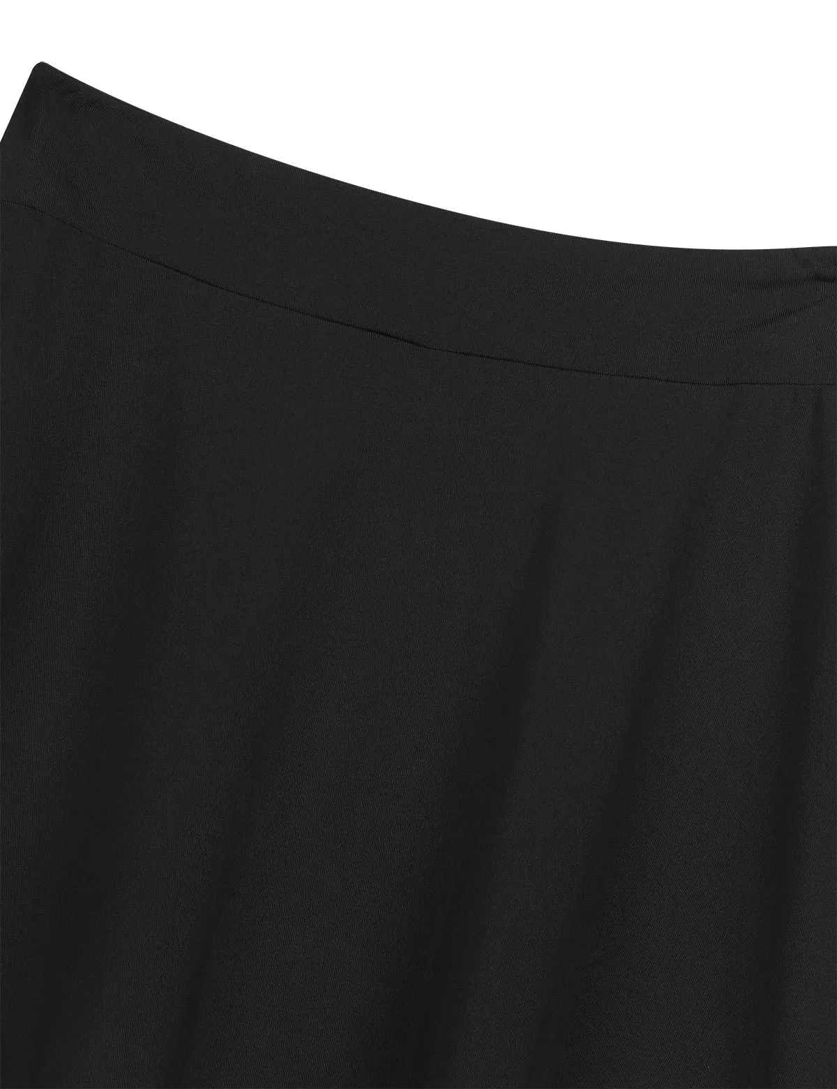 Big Girls Skater Skirt Solid Color Lightweight Stretchy Knee Length A-line Skirts Teen Kids Casual Party Costume Dance Skirt