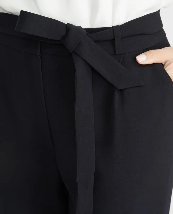 Black Tie Waist Trousers