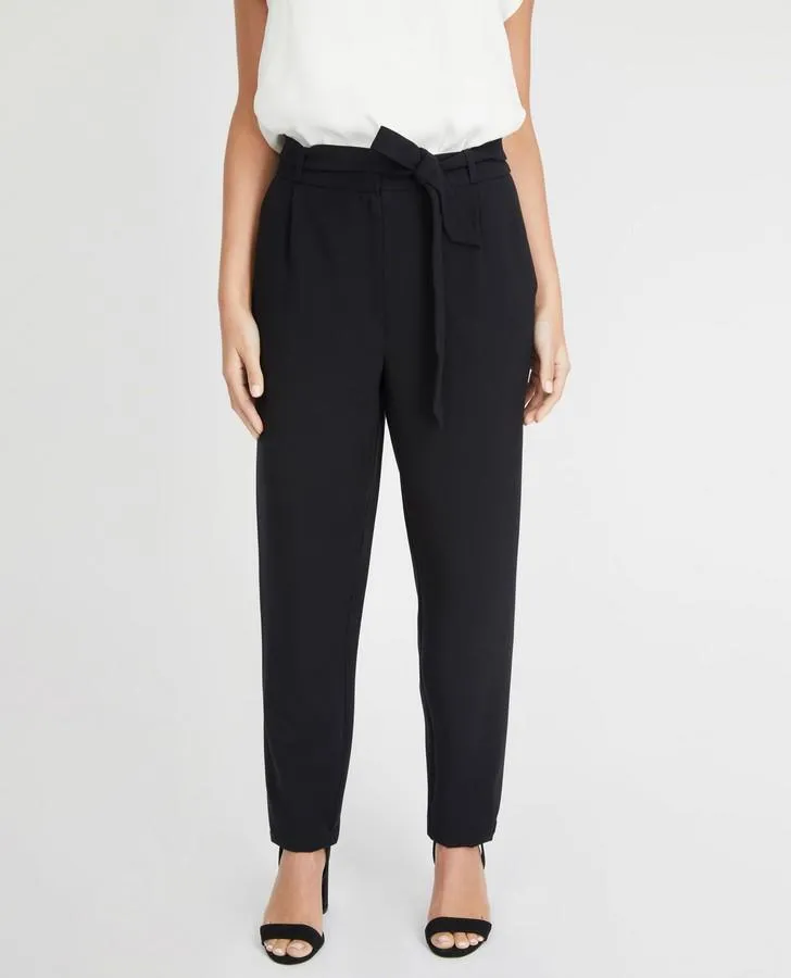 Black Tie Waist Trousers