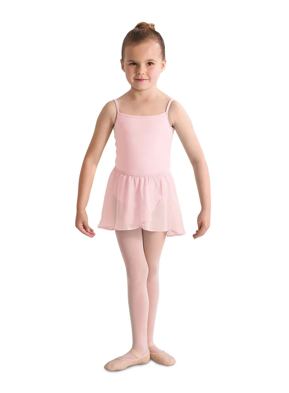 BLOCH CR5110 GIRLS BARRE MOCK WRAP BALLET SKIRT