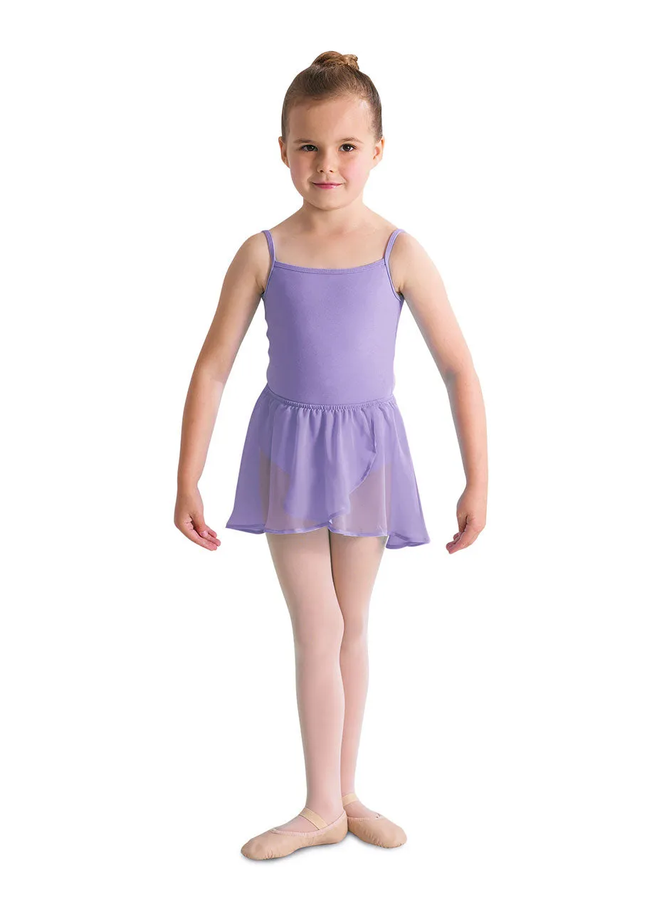 BLOCH CR5110 GIRLS BARRE MOCK WRAP BALLET SKIRT