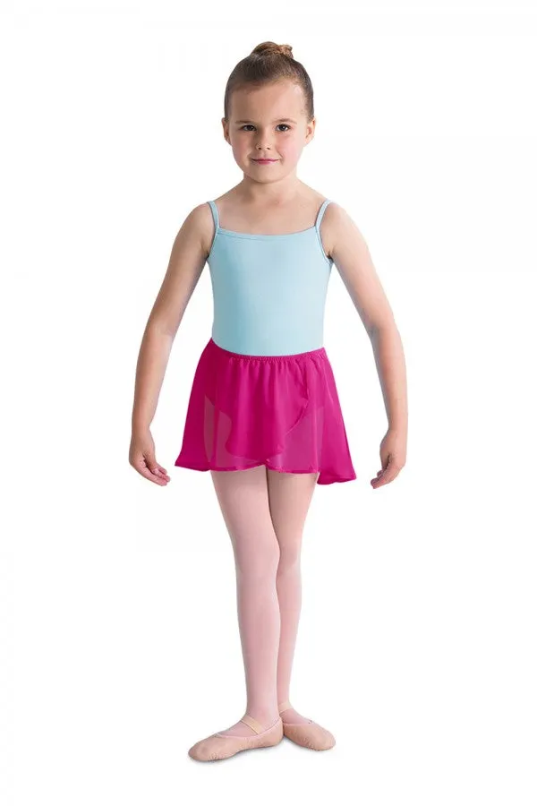 BLOCH CR5110 GIRLS BARRE MOCK WRAP BALLET SKIRT