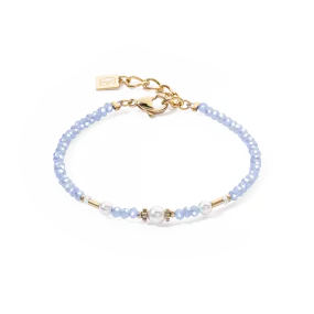 Bracelet Little Twinkle Pearl Mix light blue