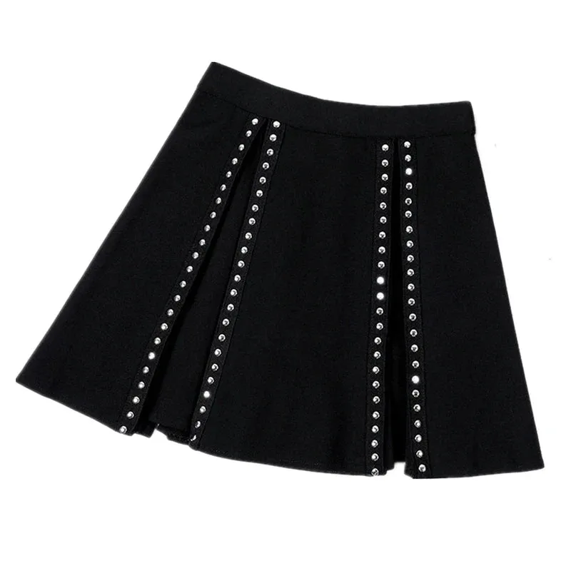 Cosplay Ladies Cute Plaid High Women Y2k Girls Waist Pleated Korean Style Mini for Sweet Skirt