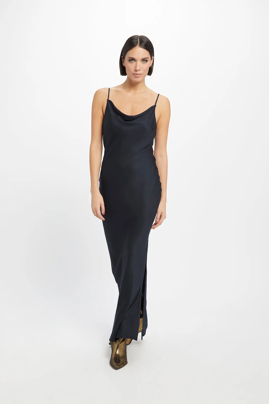 Cowl Neck Gown