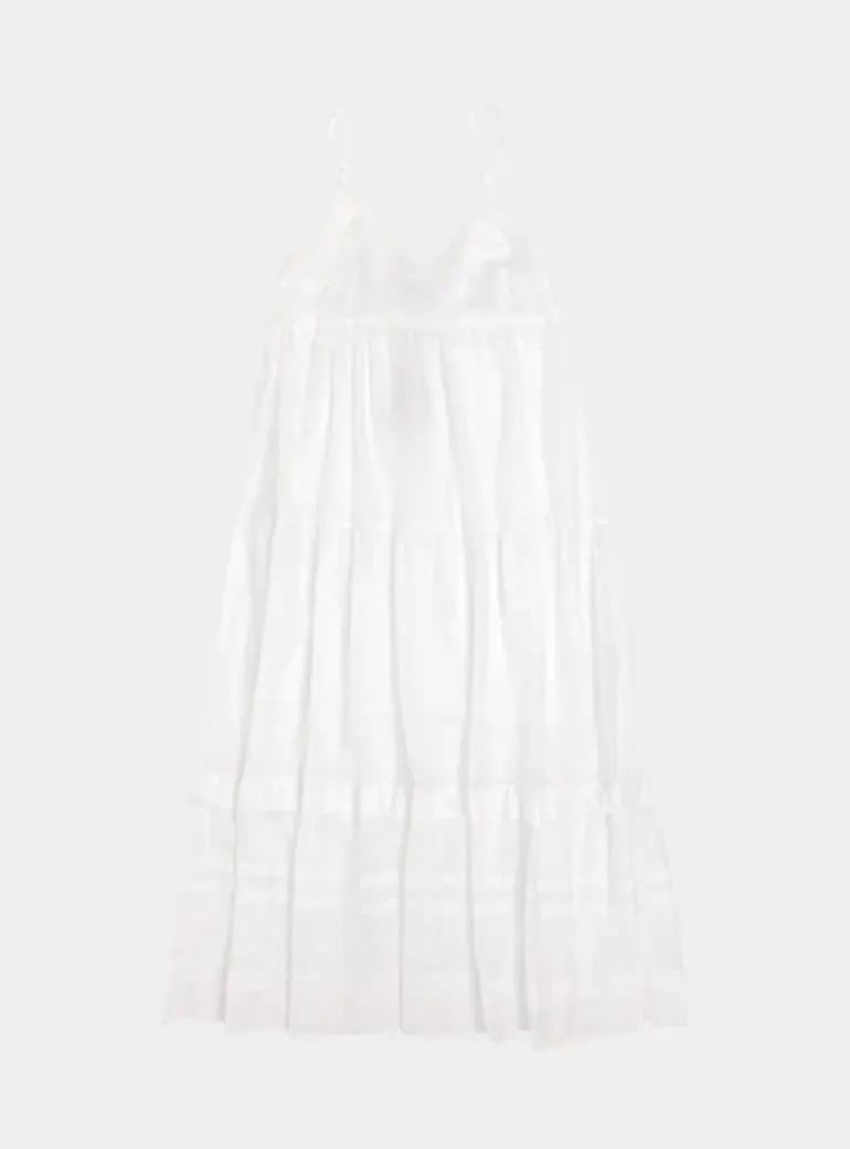 Lightness of Being Maxi Dress White