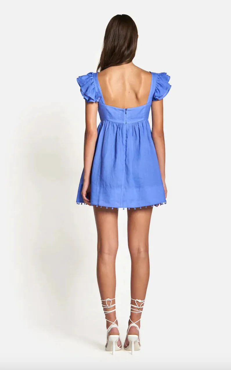 Luna Babydoll Frill Mini Dress