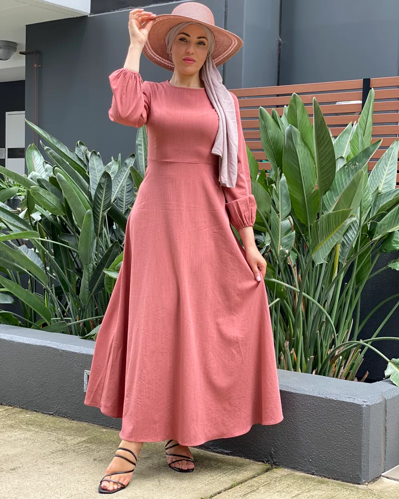 Lydia Linen Maxi