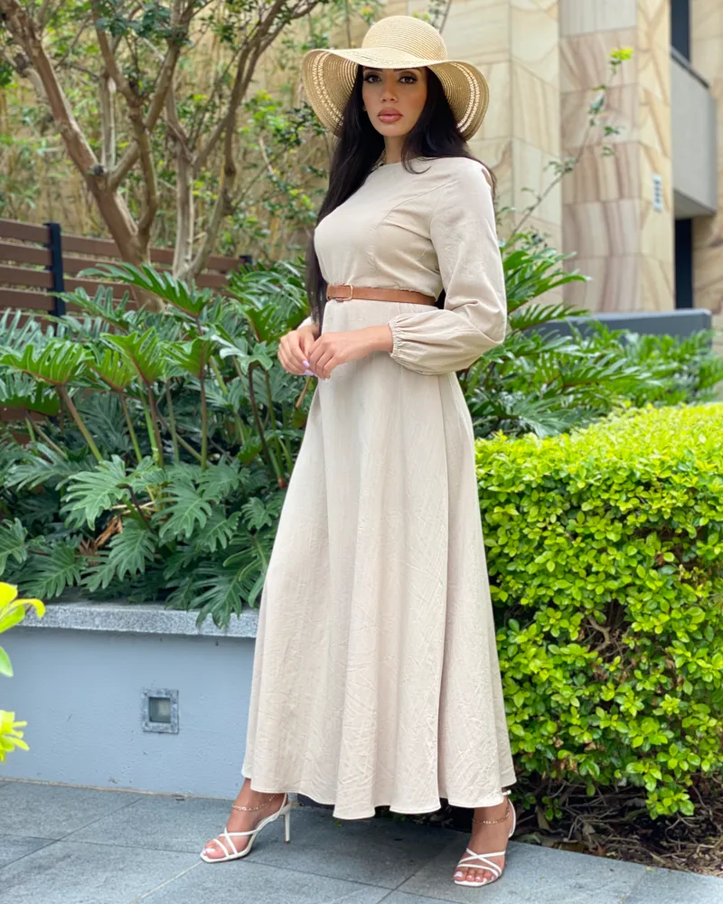 Lydia Linen Maxi