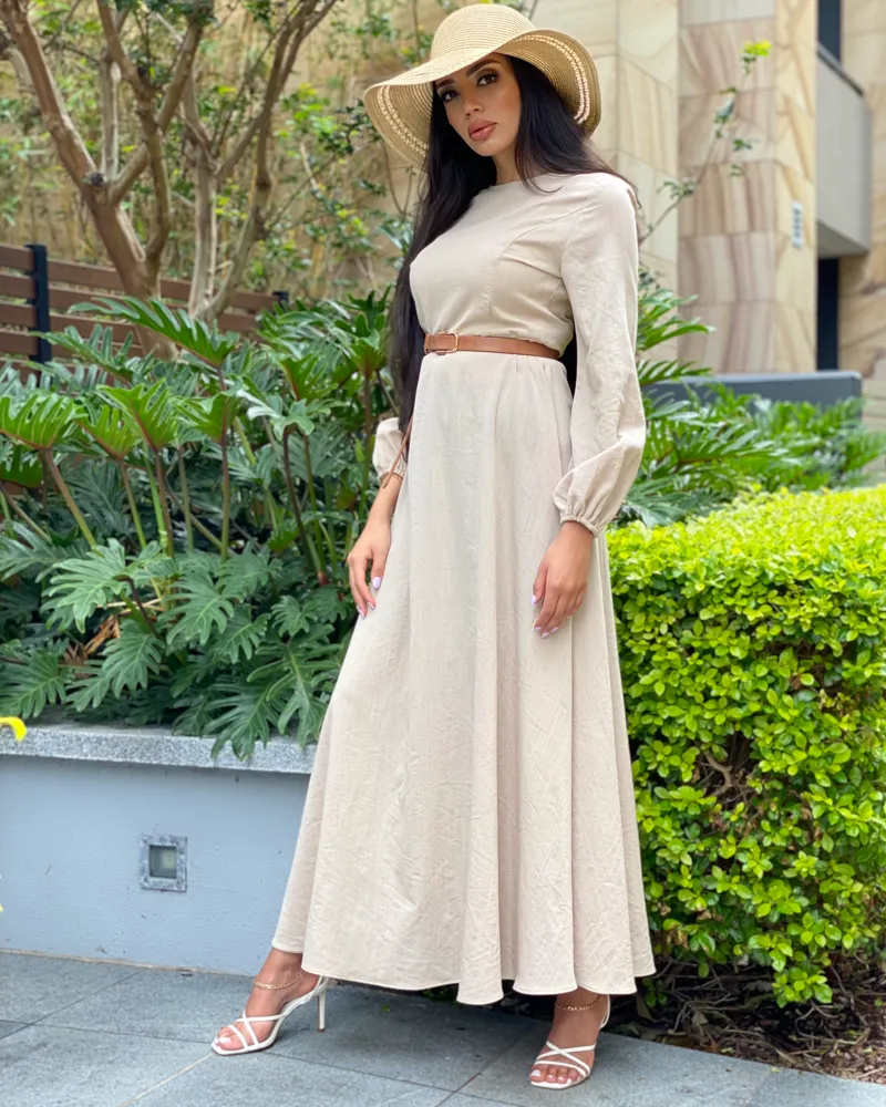 Lydia Linen Maxi