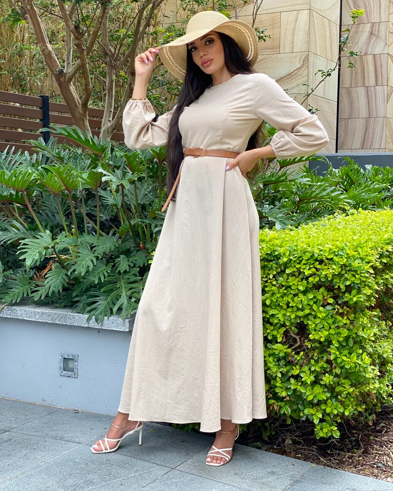 Lydia Linen Maxi