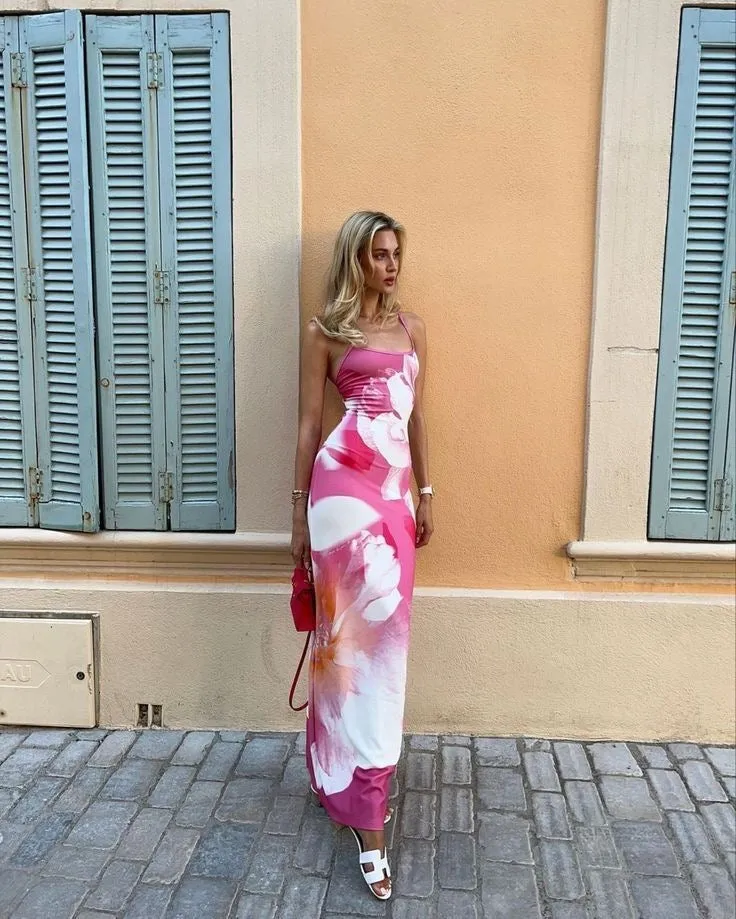 Milah Floral Maxi Dress