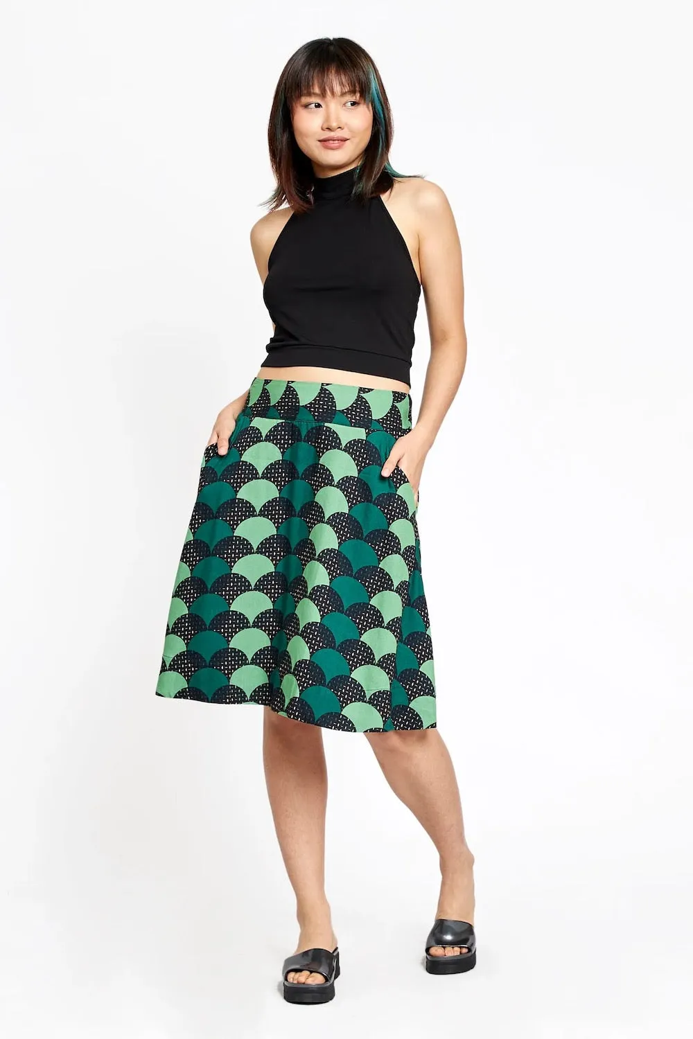 Totem Sereia Skirt - Uluwatu Green