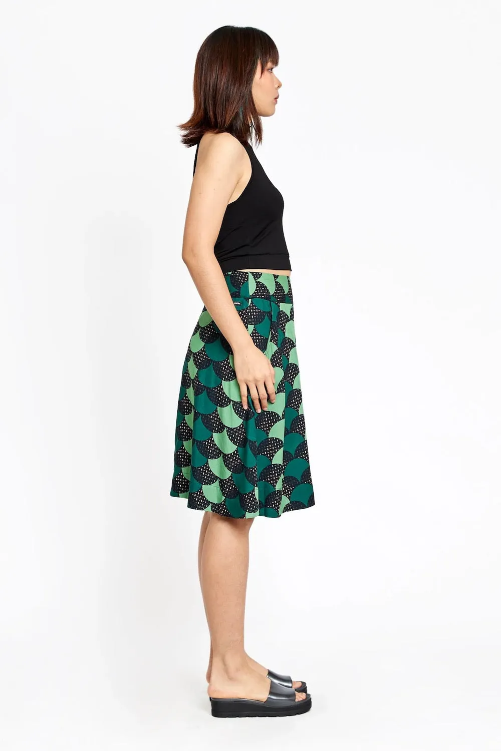 Totem Sereia Skirt - Uluwatu Green